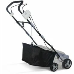 VOLTR - Scarificateur électrique Gazon 1800W - Outil 2en1 Aérateur Et Démousseur Pelouse. 2 Rouleaux : Couteaux Et Griffes. Collecteur 55L -Scarificateur Soldes Boutique 11485467 3