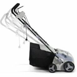 VOLTR - Scarificateur électrique Gazon 1800W - Outil 2en1 Aérateur Et Démousseur Pelouse. 2 Rouleaux : Couteaux Et Griffes. Collecteur 55L -Scarificateur Soldes Boutique 11485467 4