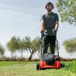 Scarificateur électrique GSC1700C, Puissance 1300W, Vitesse 4000rpm, Largeur De Travail 320mm, Sac De Récupération 30L, Filaire - Greencut -Scarificateur Soldes Boutique 32019722 5