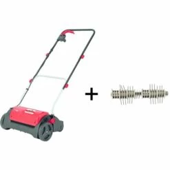 GRIZZLYTOOLS Grizzly Tools Scarificateur électrique Avec Rouleau De Scarification Supplémentaire - 1200W - Largeur De Travail De 31 Cm - 19 Réglages De La Profondeur.