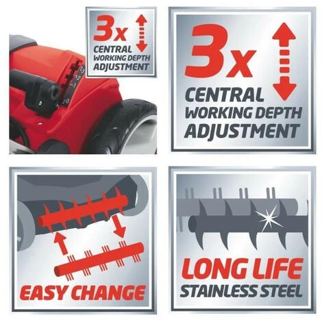 EINHELL Scarificateur électrique 35cm 1400W 4 EINHELL Scarificateur électrique 35cm 1400W – Image 4