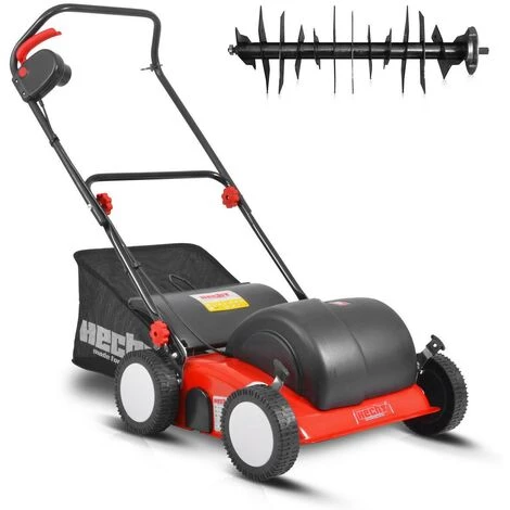 Hecht 1739 Scarificateur Aérateur électrique 1700W Bac 50L 26 Couteaux Jusqu’à 6 Niveaux Profondeur Réglable 1 Hecht 1739 Scarificateur Aérateur électrique 1700W Bac 50L 26 Couteaux Jusqu’à 6 Niveaux Profondeur Réglable