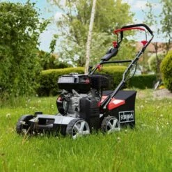 SCARIFICATEUR THERMIQUE 40CM 4KW 17 LAMES 212CC 5,5HP SCHEPPACH SC50VARIO -Scarificateur Soldes Boutique 54585537 3