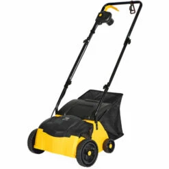 Scarificateur + Aérateur Texas 2 En 1 - 1400W - Largeur De Travail 32 Cm - Bac De Récupération 35L